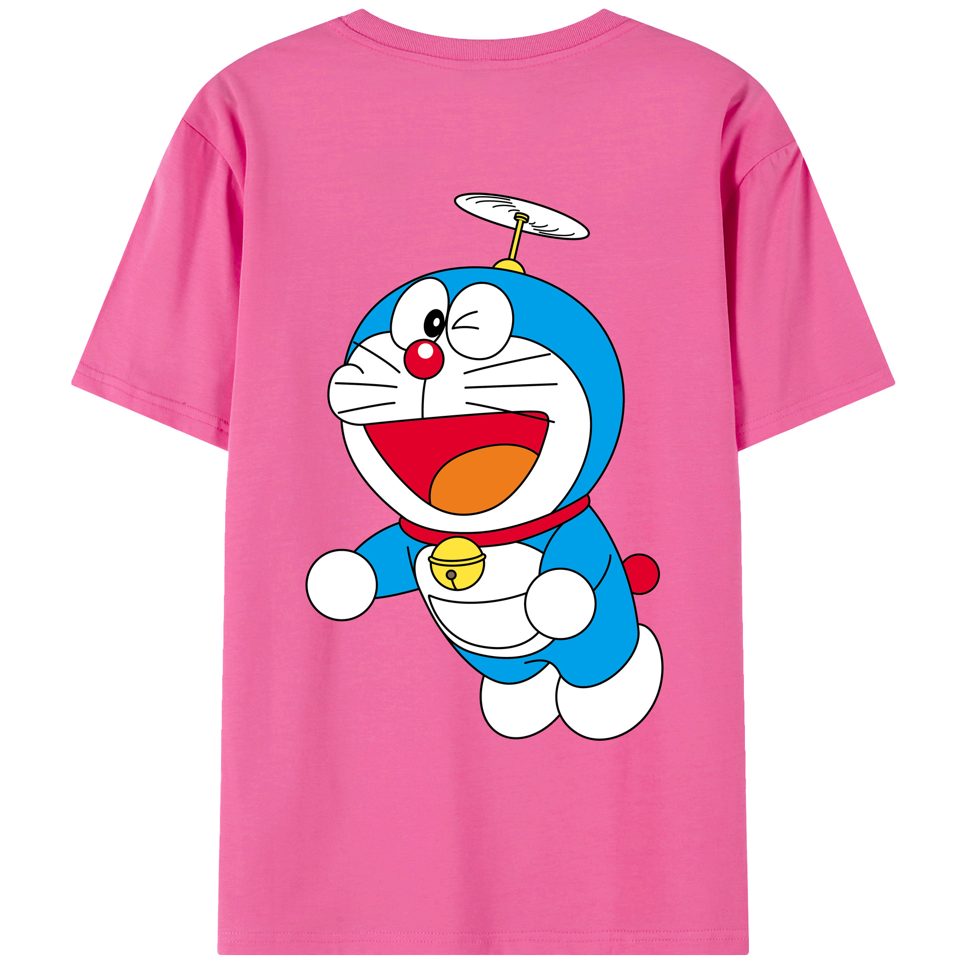 （画像用） ドラえもん Doraemon レディース半袖Tシャツ(バックプリント)
